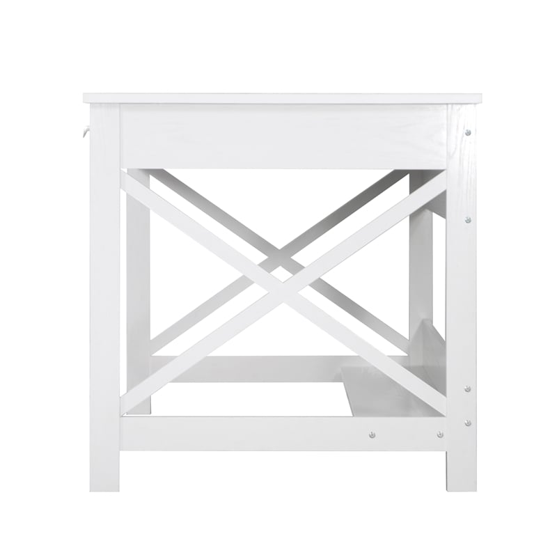 Pemberly Row Contemporary Wood 59.5