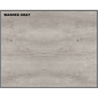 Pemberly Row Contemporary 47-inch Writing Desk in Washed Gray