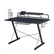 Pemberly Row Carbon Laminated with Durable Steel Frame Gaming Desk