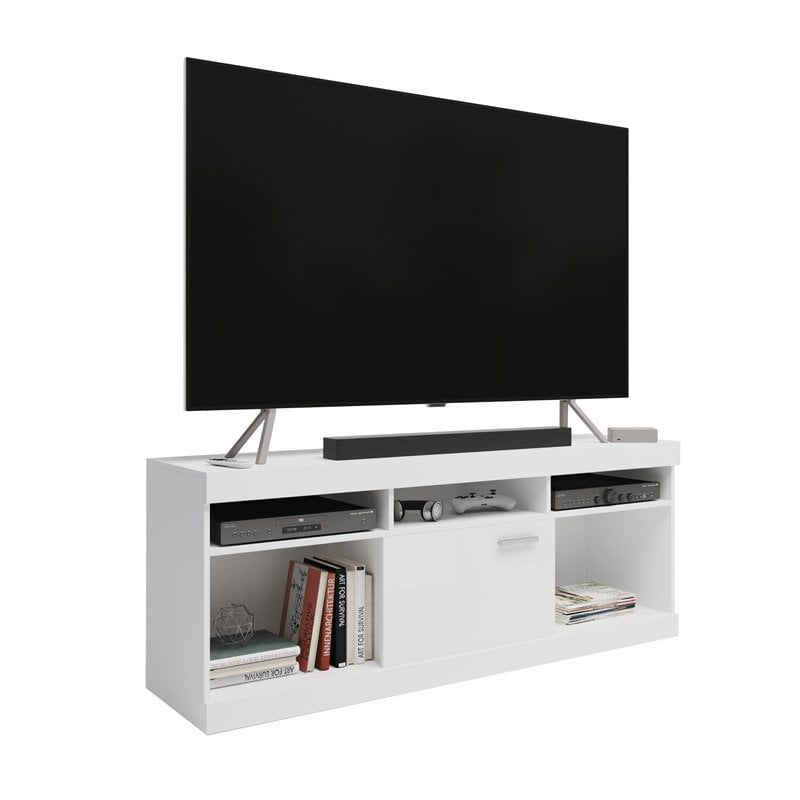 Pemberly Row Compressed Wood TV Stands for TVs up to 61