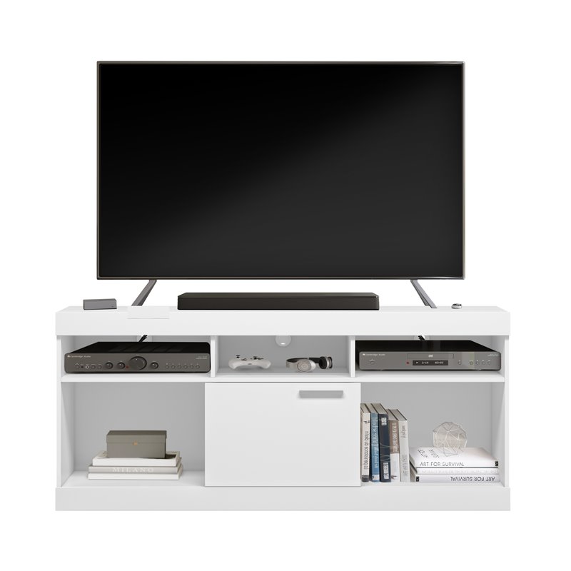 Pemberly Row Compressed Wood TV Stands for TVs up to 61