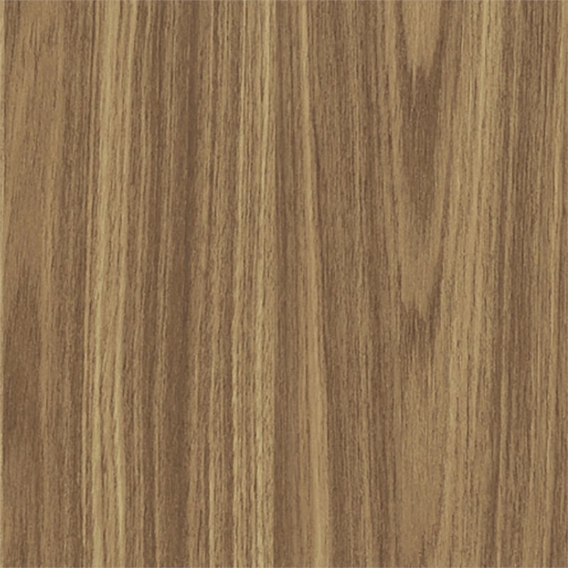 Pemberly Row Modern Engineered Wood Computer Desk with Storage in Walnut