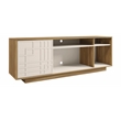 Pemberly Row Particle Board Wood TV Stand with Storage for TVs up to 70
