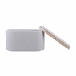 Pemberly Row Storage Ottoman with Reversible Wooden Tray Top - Natural