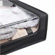 Pemberly Row Set of 2 Under-Bed Rolling Storage Container with Transparent Cover