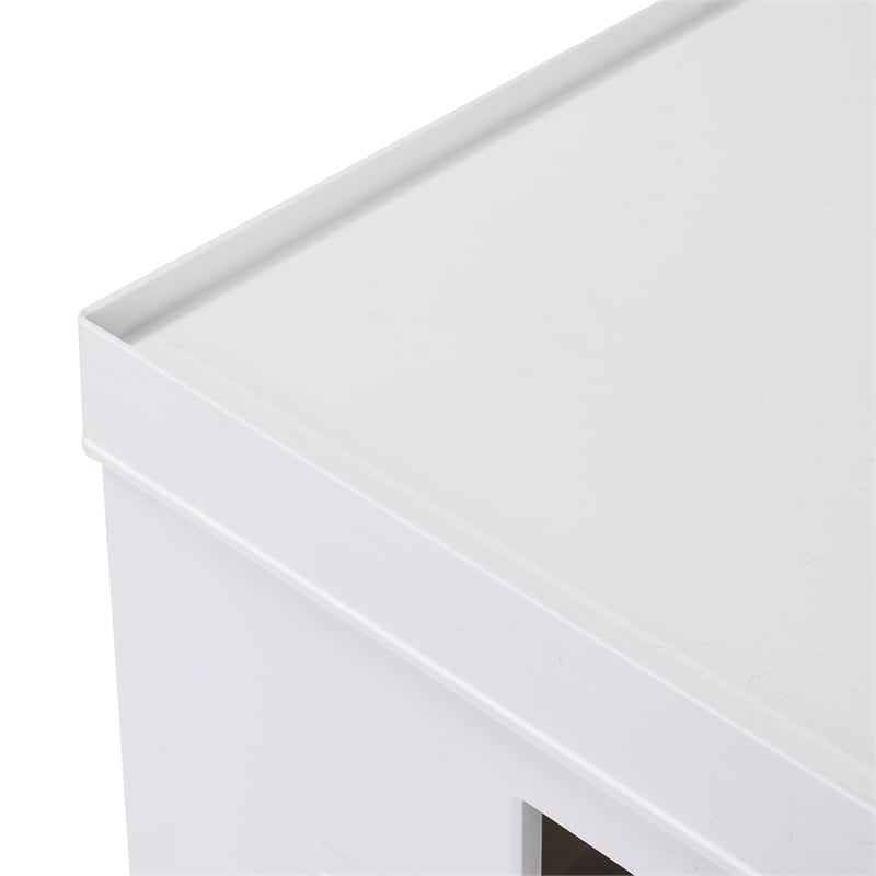 Pemberly Row Set of 2 Stackable Rolling File Boxes with Lids & 10 Hanging Files