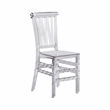 Pemberly Row Stackable Chiavari Style Clear Acrylic Event Chairs - Set of 2