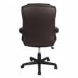 Pemberly Row High-Back Ergonomic Office Chair - Brown Faux Leather