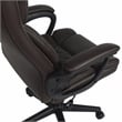 Pemberly Row High-Back Ergonomic Office Chair - Brown Faux Leather