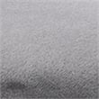 Pemberly Row Modern Fabric Storage Ottoman in Gray/Brushed Silver