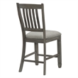 Pemberly Row Counter Height Dining Chair in Antique Gray (Set of 6)
