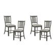 Pemberly Row Counter Height Dining Chair in Antique Gray (Set of 4)
