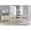 Pemberly Row Counter Height Dining Chair in Antique White (Set of 6)