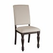 Pemberly Row Transitional Dining Room Side Chair in Grayish Brown (Set of 6)