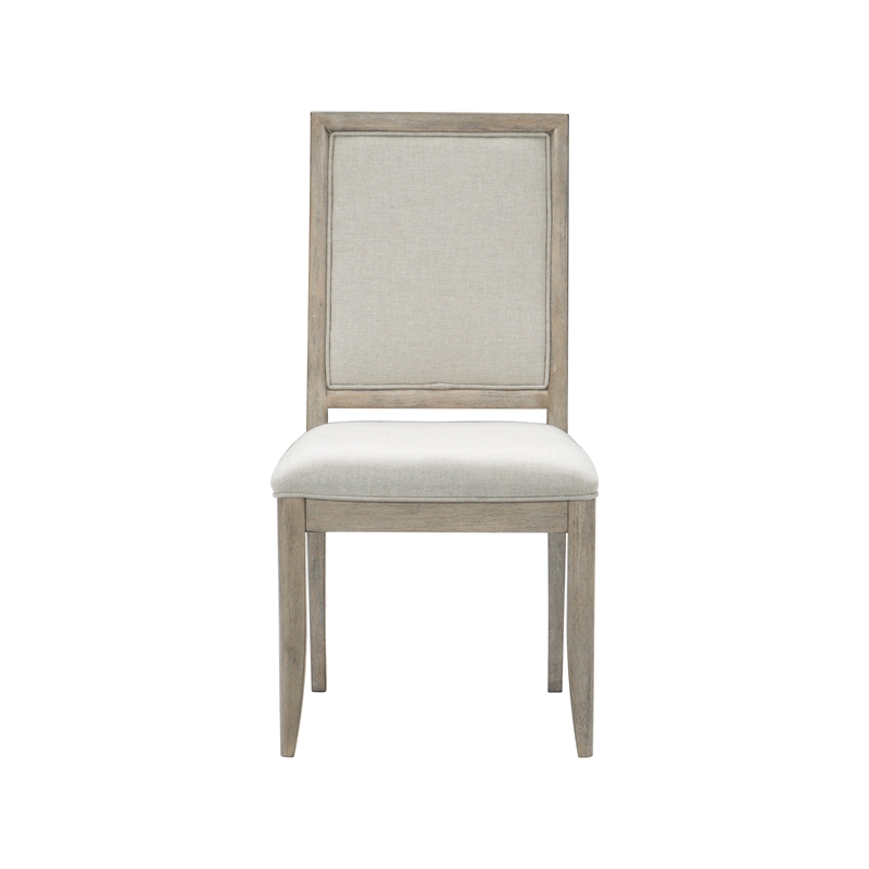 Pemberly Row Contemporary Wood Dining Room Side Chair in Gray (Set of 4)