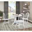 Pemberly Row Wood Dining Room Side Chair - Set of 4 in White