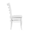 Pemberly Row Wood Dining Room Side Chair - Set of 6 in White