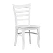 Pemberly Row Wood Dining Room Side Chair - Set of 4 in White