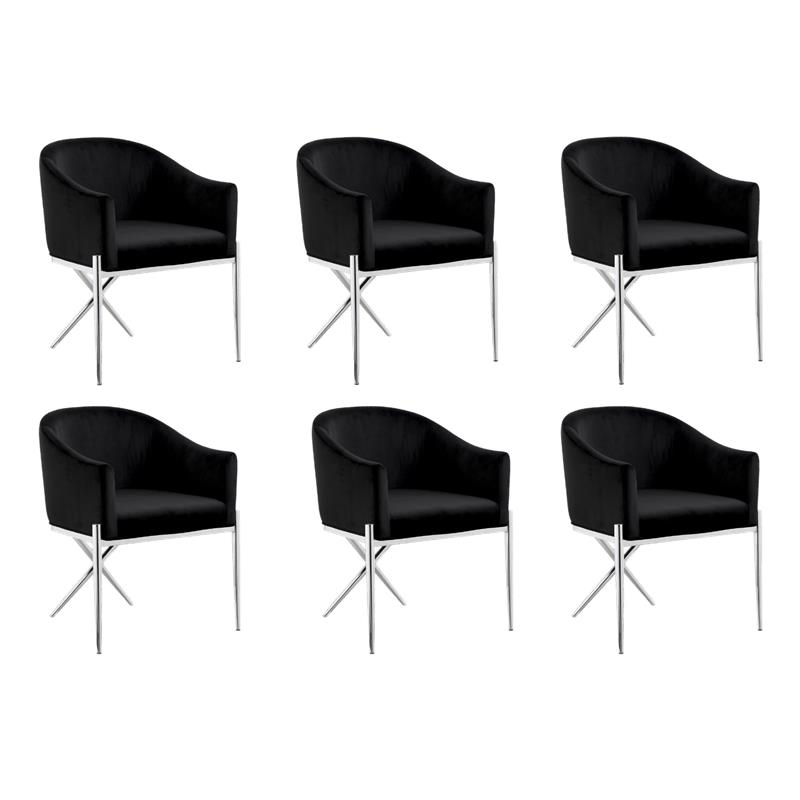 Pemberly Row Contemporary Set of 6 19.5