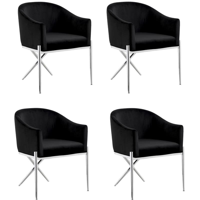 Pemberly Row Contemporary Set of 4 19.5
