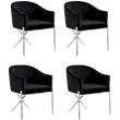 Pemberly Row Contemporary Set of 4 19.5