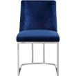 Pemberly Row Contemporary Navy Velvet Dining Chairs (Set of 6)