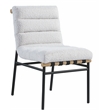 Pemberly Row Contemporary Fabric Cream Dining Chairs (Set of 6)