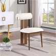 Pemberly Row Contemporary Faux Leather Cream Dining Chairs (Set of 4)