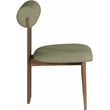 Pemberly Row Contemporary Faux Leather Olive Dining Chairs (Set of 4)