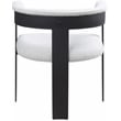 Pemberly Row Contemporary Cream Boucle Fabric Dining Chairs (Set of 4)