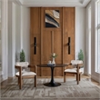 Pemberly Row Contemporary Beige Linen Textured Fabric Dining Chairs (Set of 6)