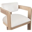 Pemberly Row Contemporary Cream Velvet Dining Chairs (Set of 4)