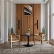 Pemberly Row Contemporary Saddle Velvet Dining Chairs (Set of 6)