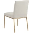 Pemberly Row Contemporary Cream Chenille Fabric Dining Side Chairs (Set of 6)
