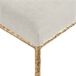 Pemberly Row Contemporary Cream Chenille Fabric Dining Side Chairs (Set of 4)