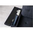 Pemberly Row Set of 2 Reversible Sleeper Sofa and Coffee Table with 2 Drawers