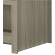 Pemberly Row Set of 2 Gray Coffee Table and Reversible Sleeper Sofa