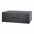 Pemberly Row Set of 2 5-Drawer & 6-Drawer Dressers in Black