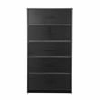Pemberly Row Set of 2 5-Drawer & 6-Drawer Dressers in Black