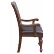 Pemberly Row Wood Dining Side & Arm Chairs in Brown Cherry (Set of 6)