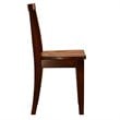 Pemberly Row Contemporary Kid's 3 Piece Table and Chair Set in Cherry