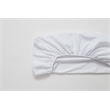 Pemberly Row Contemporary Fabric Contoured Changing Pad Cover in White