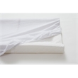 Pemberly Row Contemporary Fabric Contoured Changing Pad Cover in White