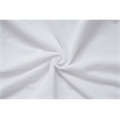 Pemberly Row Contemporary Fabric Contoured Changing Pad Cover in White