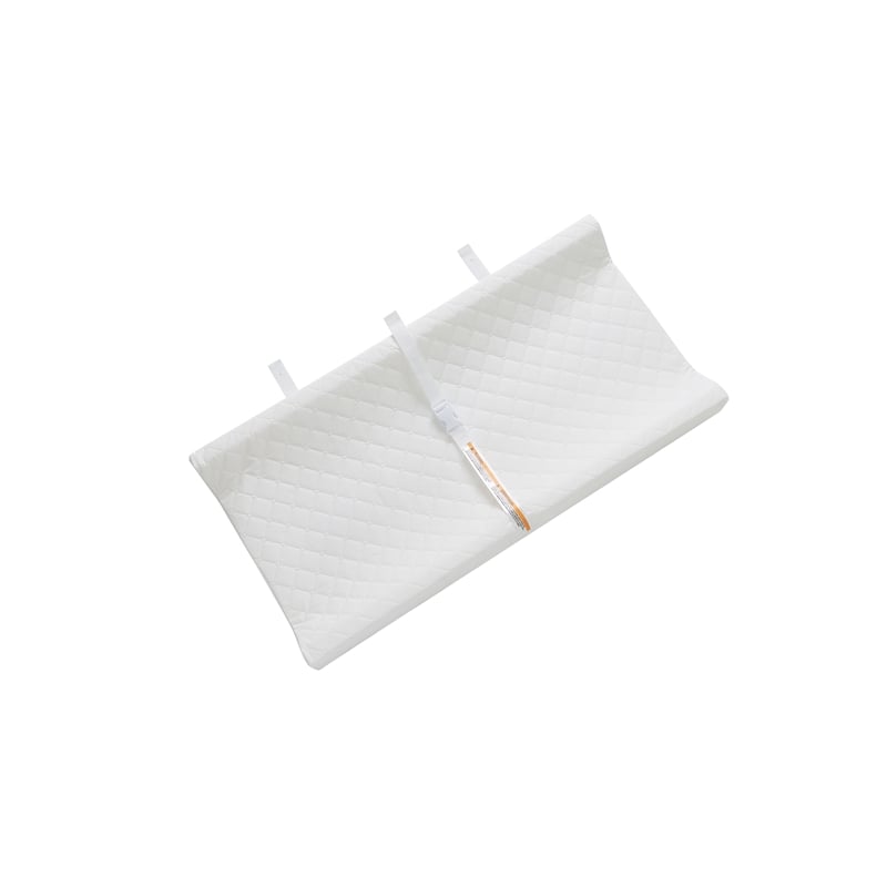 Pemberly Row 2-Drawer Changing Table with Contoured Changing Pad Pecan