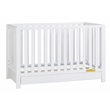 Pemberly Row Contemporary 4-in-1 Convertible Crib with Drawer White