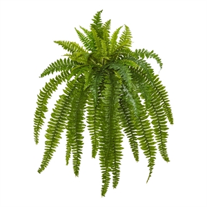 Pemberly Row 35&quot Boston Fern Artificial Plant (Set of 2) in Green