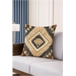 Pemberly Row Luxurious Accent Cushions Cover + Insert in Multi Color