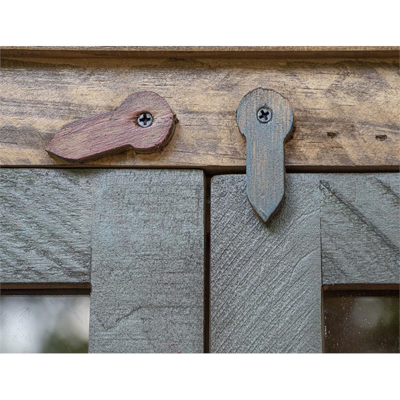 Pemberly Row Contemporary Pine Wood 50