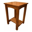 Pemberly Row Contemporary Mission End Table in Michael's Cherry
